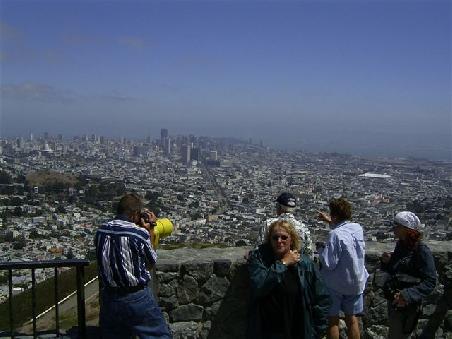Die Straßen von San Francisco.