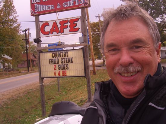 Hier gab's das tolle Frühstück