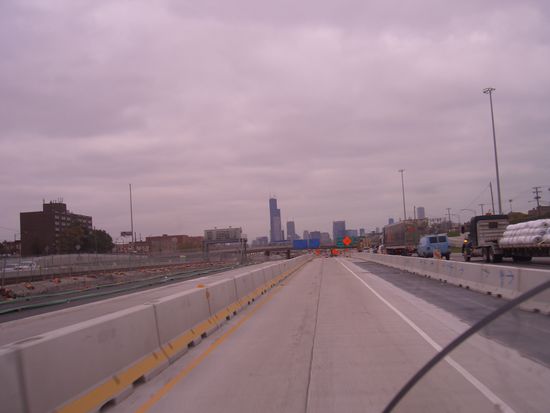 Hoffentlich bin ich kein Geisterfahrer, so ganz allein hier auf der Spur...