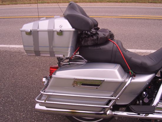 Bei einer Harley immer mitnehmen: Werkzeug, Klebeband, Motoröl, Schrauben...