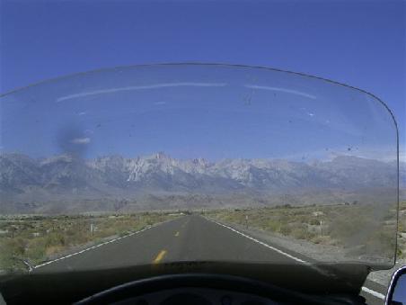 Mt. Whitney voraus.