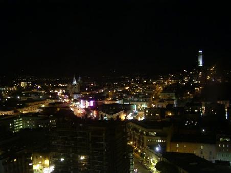 SF by night.