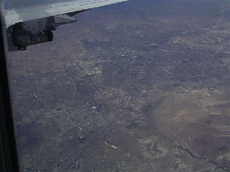 Las Vegas von oben.