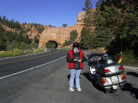 Kurzer Fotostopp im Red Canyon.