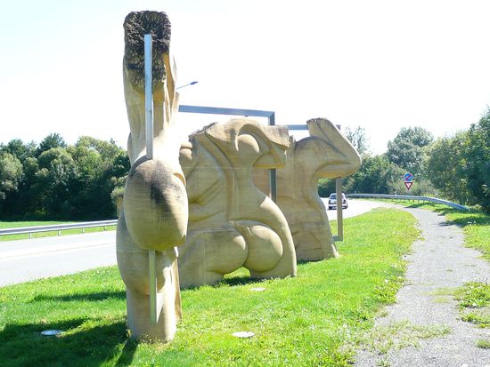 Moderne Kunst, ich glaube in Belfort