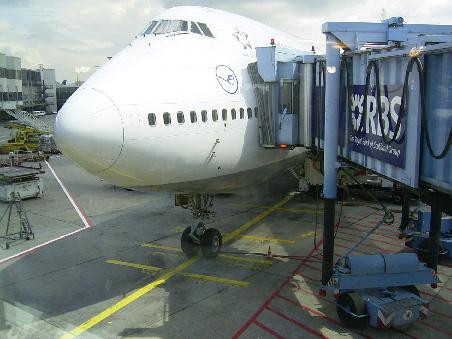 Immer wieder imposant, so ein Jumbo