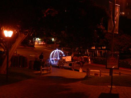 Cinderella-Kutsche am Hafen in San Diego