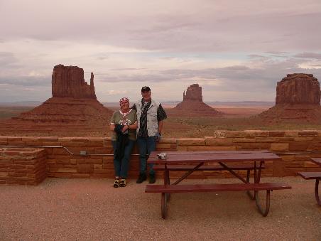Wir am Monument Valley