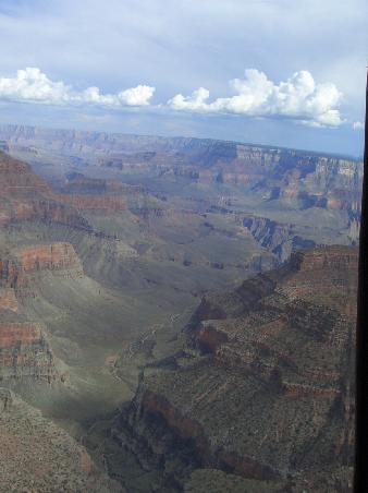 Der Grand Canyon vom Hubschrauber aus