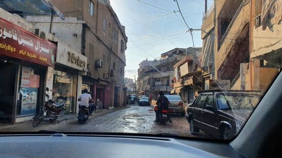 Stadtverkehr in Beirut.