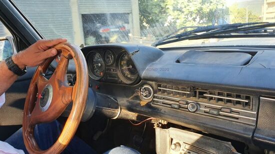 Mercedes /8 aus 1975.