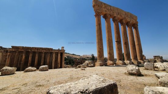 Tempelgelände in Baalbek