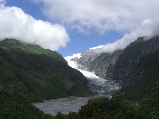 Gletscher in Franz Josef