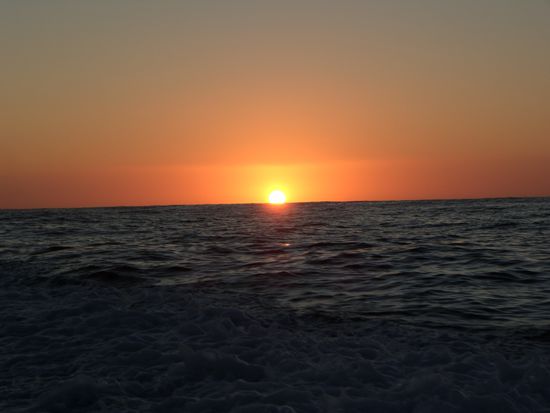 Sonnenuntergang vorm Delfinschwimmen! ( Es ging schon um 5:30 los...ja morgens!!!)