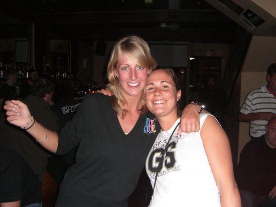 Ich mit Lisa(aus Holland)! Das war dann schon in Wellington!