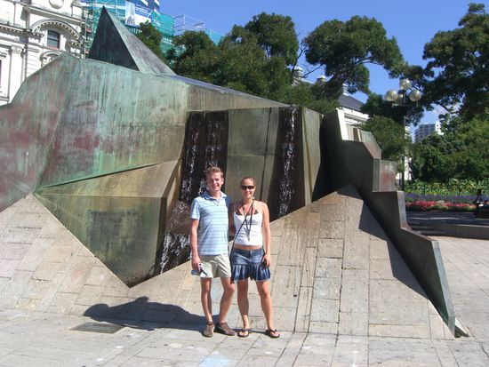 Ich mit Morten. Ebenfalls in Auckland!