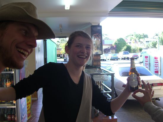 Das Erste und leider auch das Einzige Bitburger was wir bis jetzt auftreiben und bezahlen konnten!