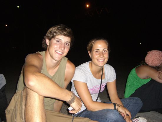 Tim und ich. Auch in Bundaberg. Auf der Verabschiedung von Bastian und Tim!