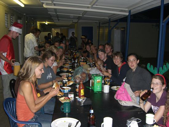 Unser letztes Free BBQ in Bundaberg mit allen zusammen!