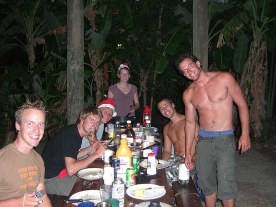 Das war dann unser erstes Weihnachtsessen!