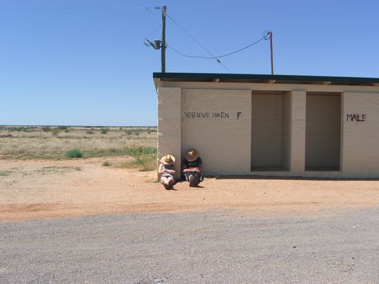 In der Wueste angekommen!