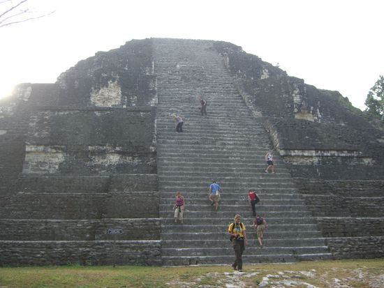 die ersten stufen an diesem tag!