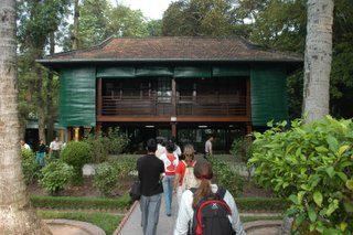 Das Wohnhaus von Onkel Ho in Hanoi