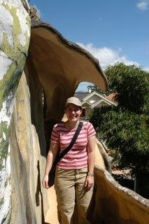 Im Crazy House in Dalat (noch verueckter als Gaudi und Hundertwasser zusammen)