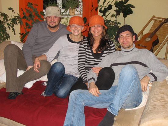 v.r.n.l.: Lars, Babsi, Mandy, Michael