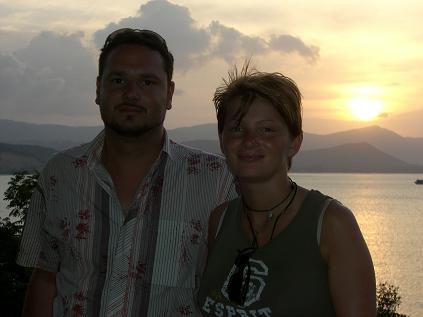 Sonnenuntergang am Big Budda