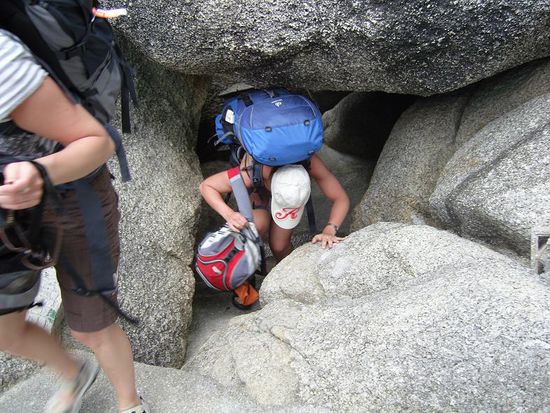 der beschwerliche Weg ins Paradies