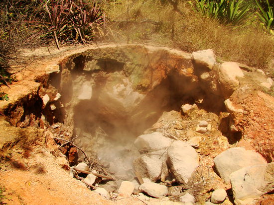 Vulkan Dampf in Ricon de la Vieja