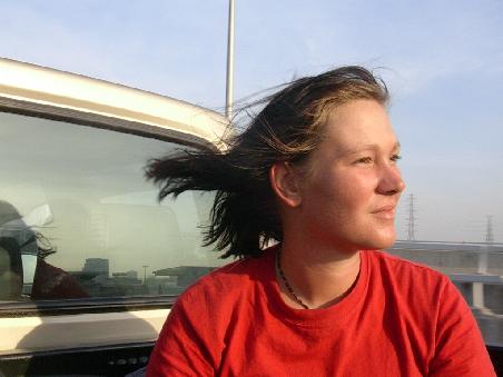 auf'm pickup mit 150 kmh...