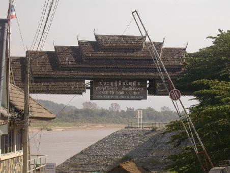 die grenze zu laos
