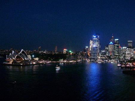 Sydney bei Nacht
