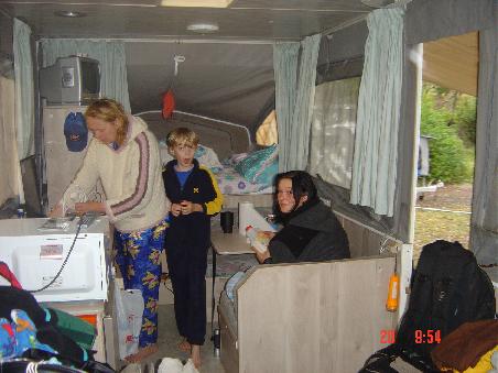 im camper...