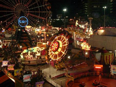 EKKA bei nacht...
