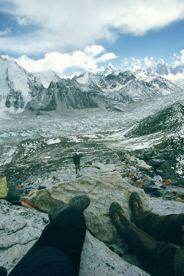 Ganz alleine waren wir oben