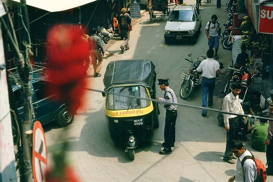 Gute alte Verkehrskontrolle
