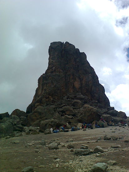 Lava Tower auf 4600m