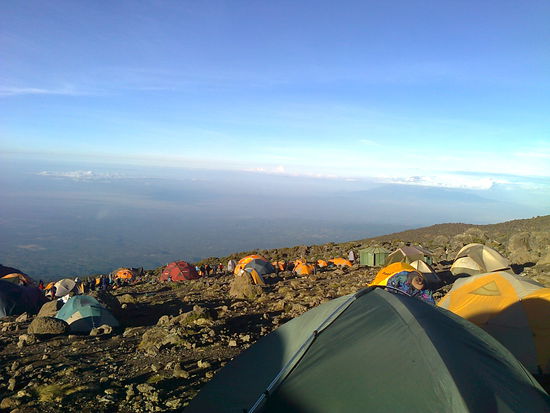 Karanga Camp am Morgen