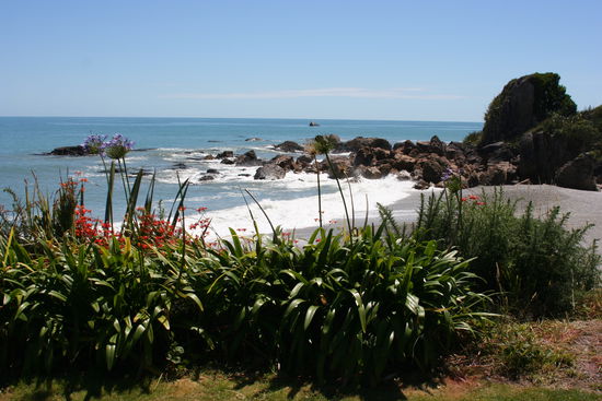 Am Anfang der Westkueste ist die Landschaft wunderschoen