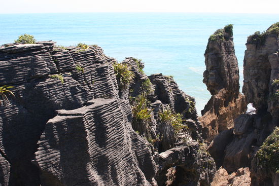 Pancake Rocks(gehoert zu den Bildern 2. Woche)