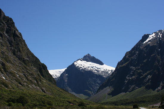 Lanschaftsbild auf dem Weg zum Milfordsound