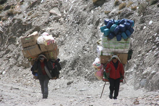 Als wir die 2 gesehen haben wurden unsere Rucksäcke gleich wieder leichter