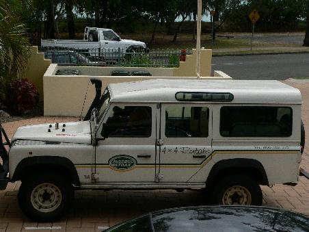 Unser 4WD - ausgeliehen bei Aussie Trax