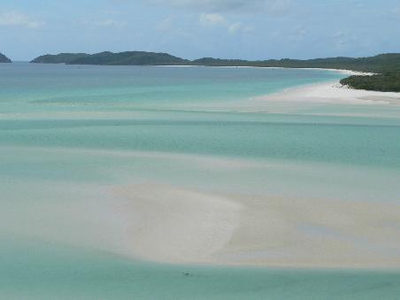 Am liebsten hätten wir diesen Ort nie mehr verlassen! Im Hintergrund erstreckt sich der Whithaven Beach
