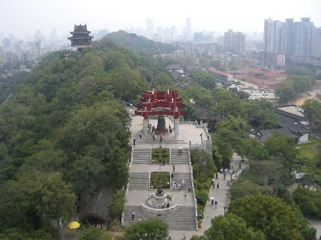 Blick auf Yueyang