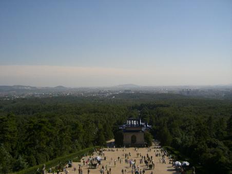 Blick vom Mausoleum Nanjing