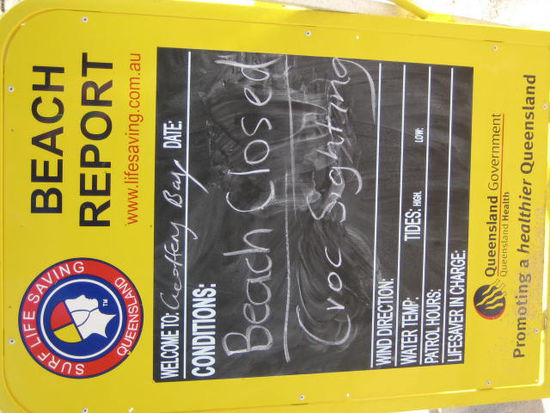 Das besagte Schild---kann es nicht drehen!